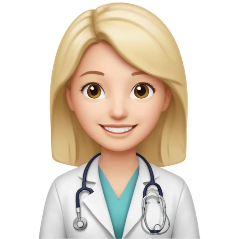 Female doctor emoji
