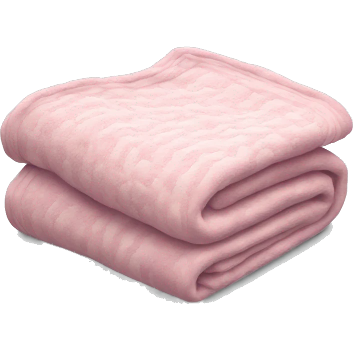 Cozy blanket pink emoji