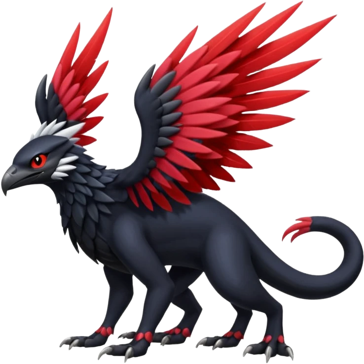  exotic Fakémon-Pokémon-Nargacuga-Vernid-creature emoji