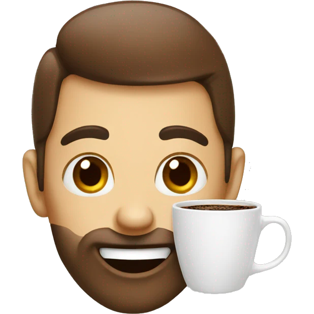 Taste coffee  emoji