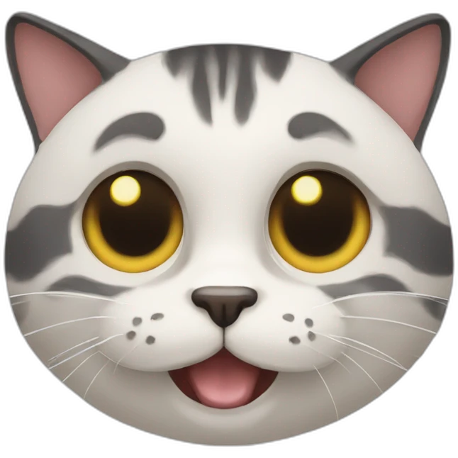 Mewing emoji