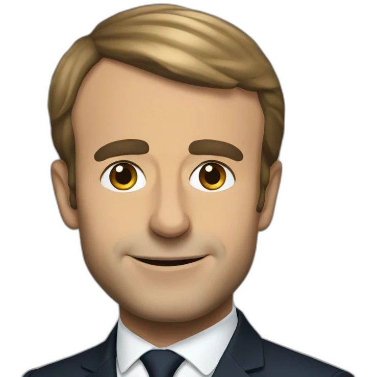 Emmanuel Macron emoji