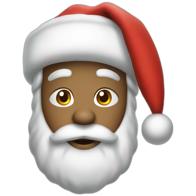 Santa clause emoji