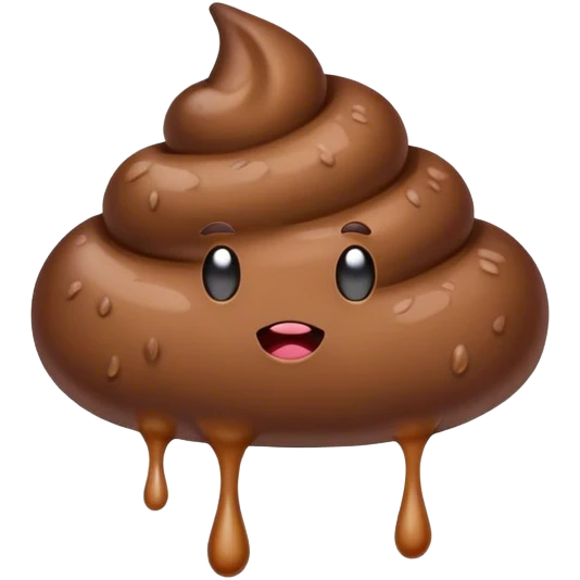 Brown poop feces emoji
