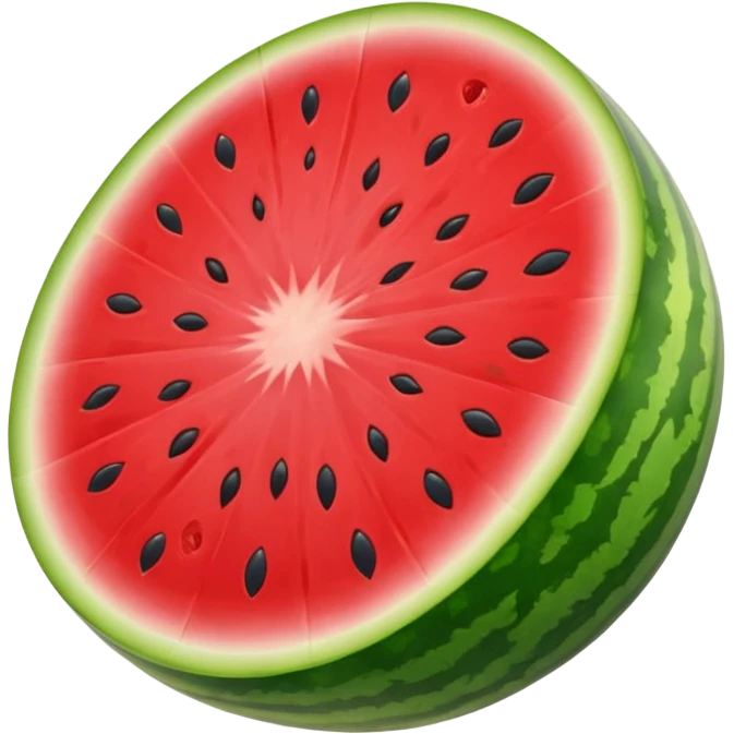 half watermelon emoji