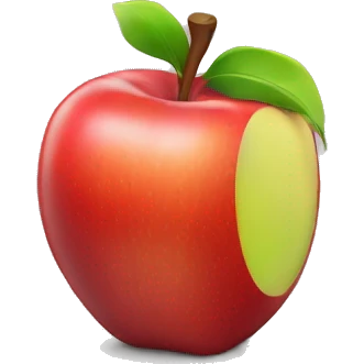 3d Apple  emoji