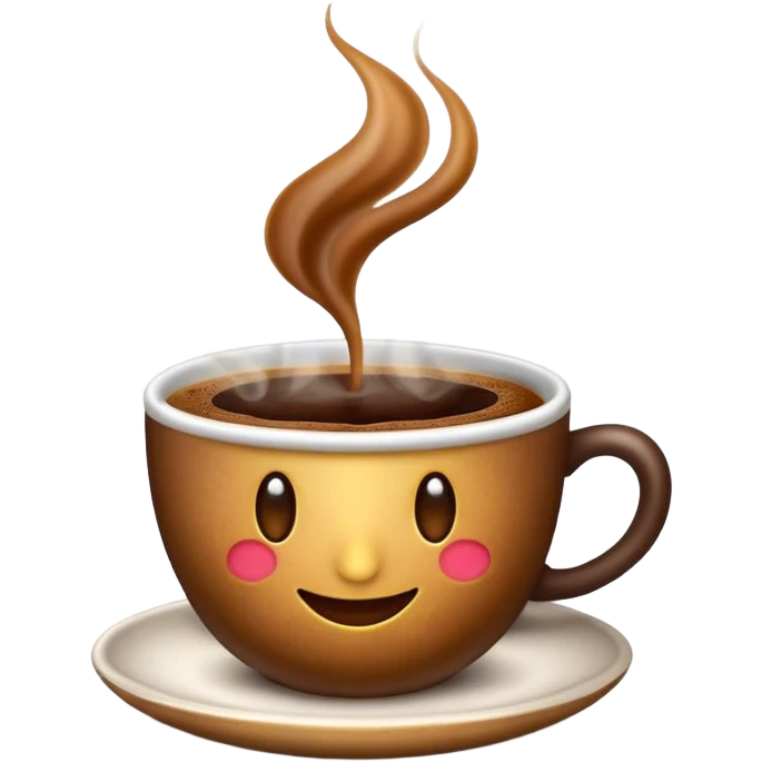 Cinematic Realistic Colombian Coffee Pop Culture Emoji, showcasing a steaming cup of rich, aromatic coffee that epitomizes Colombian culture rendered with detailed textures and warm, inviting lighting. emoji
