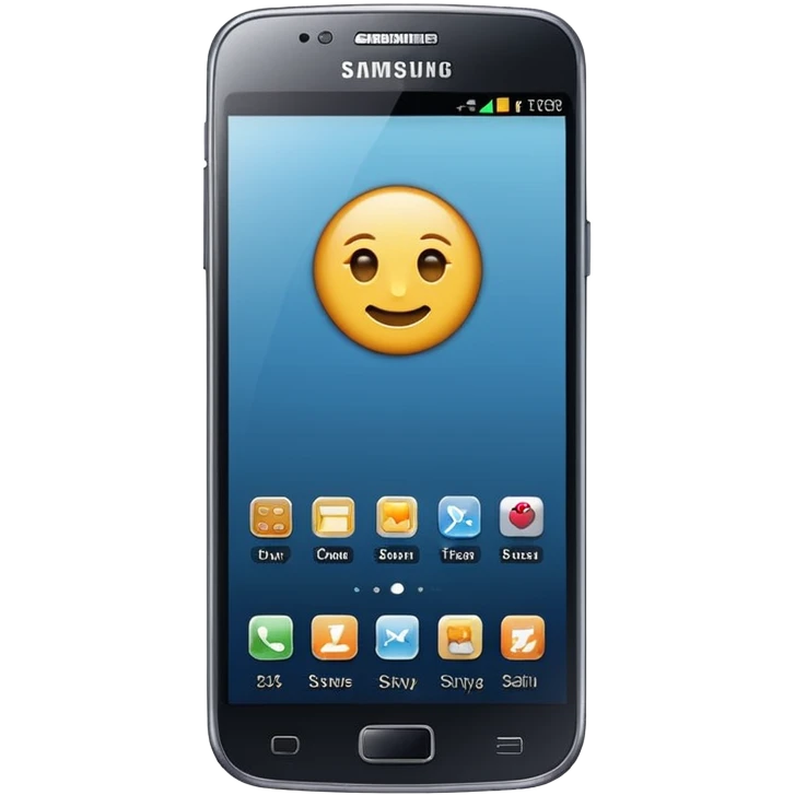 samsung s25 phone as an ios emoji emoji