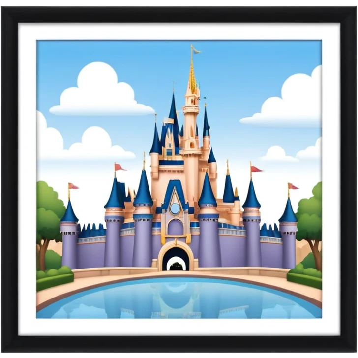 Disney world emoji