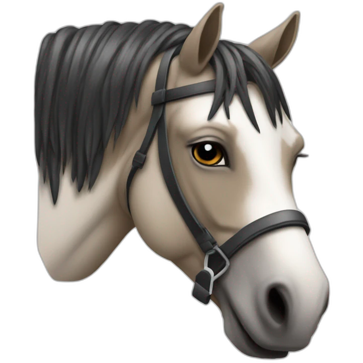 Un ordinateur quantique qui fait du cheval emoji