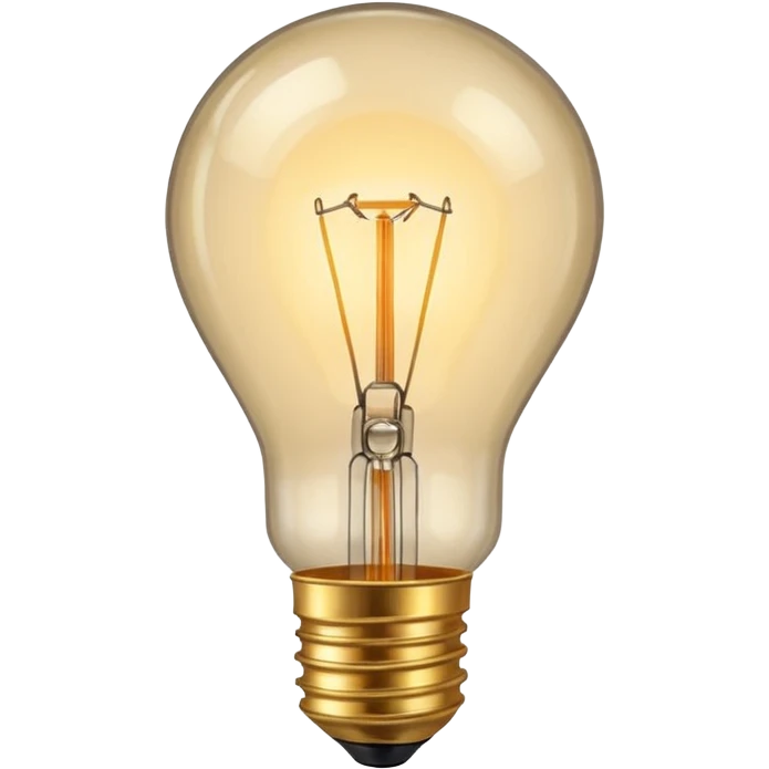 Vintage Edison Light Bulb
 emoji