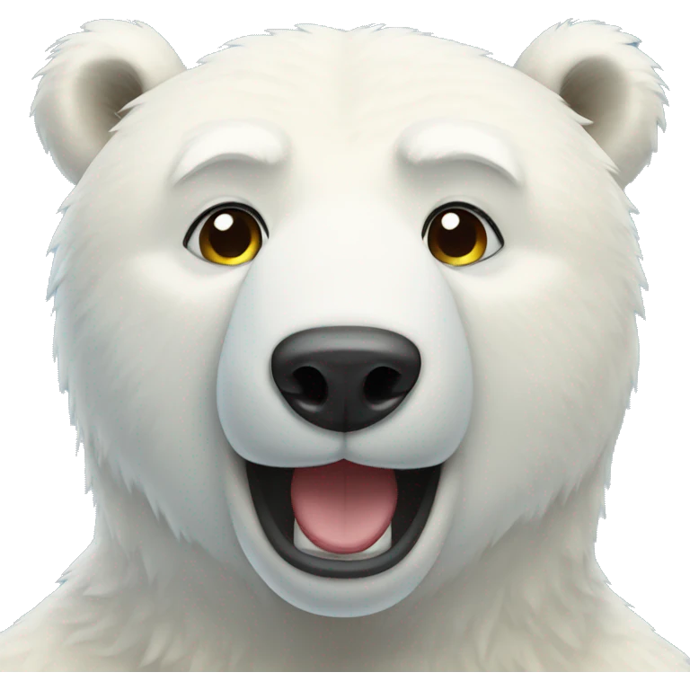 polar bear emoji