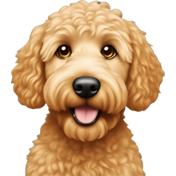 apricot golden doodle emoji