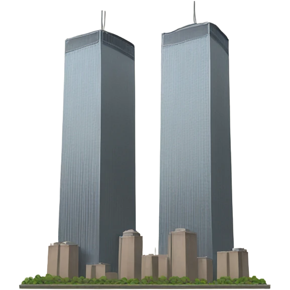 Twin towers emoji