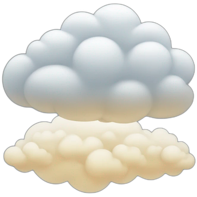 cloud emoji