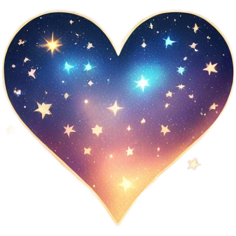 Heart with stars emoji