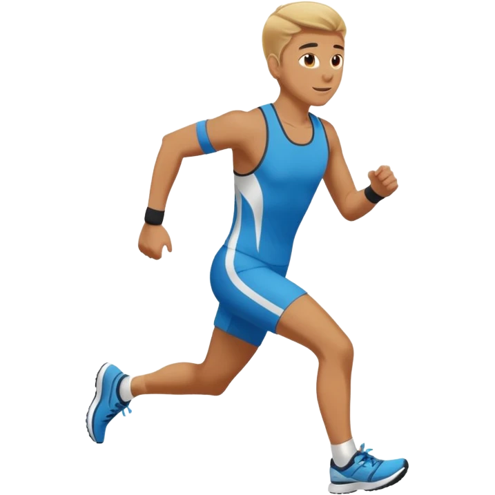 Running to malmø with runner and malmø city  emoji
