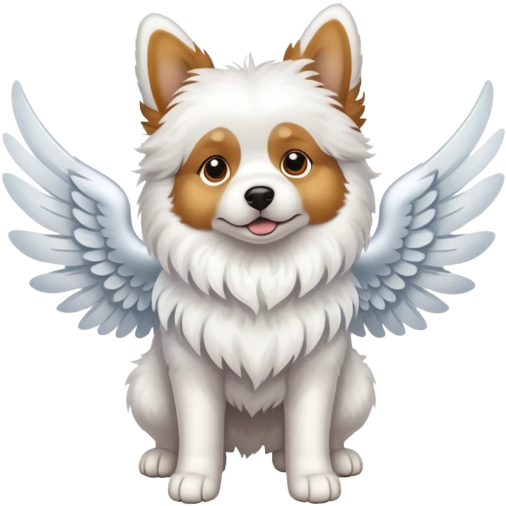 Perro con alas emoji