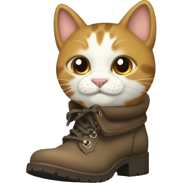 Gato con botas emoji