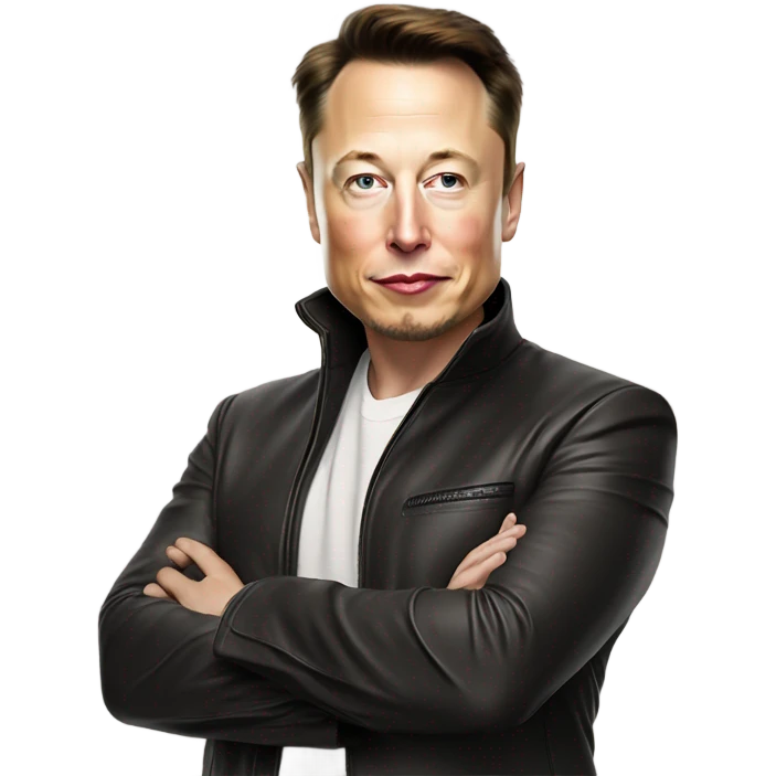 Elon Musk ￼ emoji