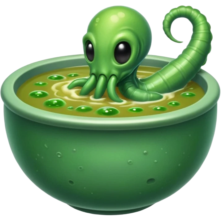 space worm soup emoji