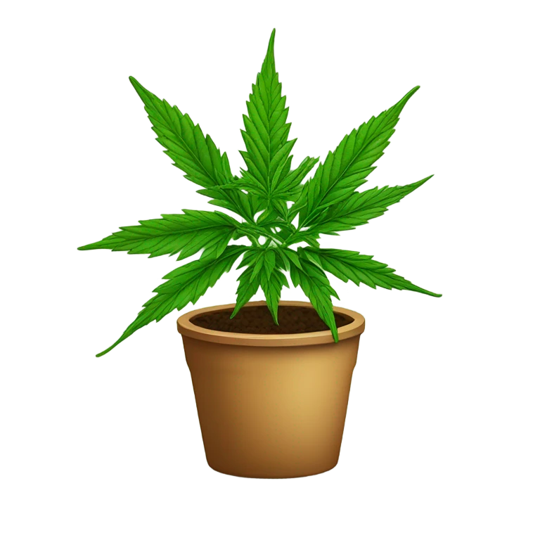 Potted Indica emoji