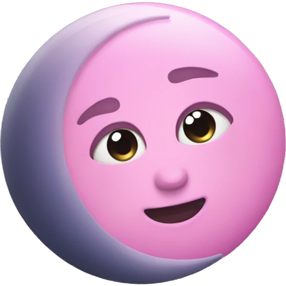 Pink Moonlight  emoji