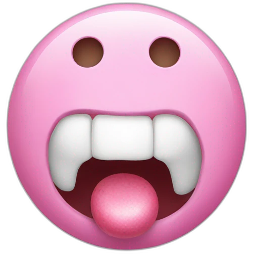 Bulle de Chewing-gum emoji