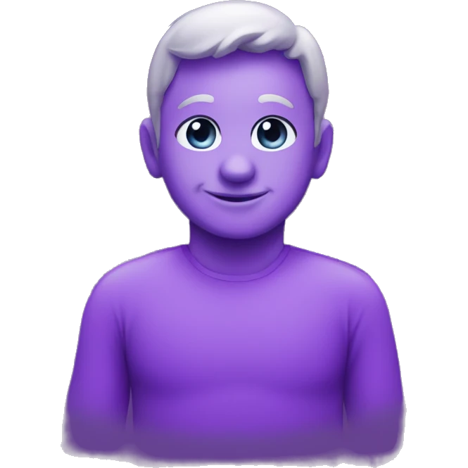 "#1" first place purple  emoji