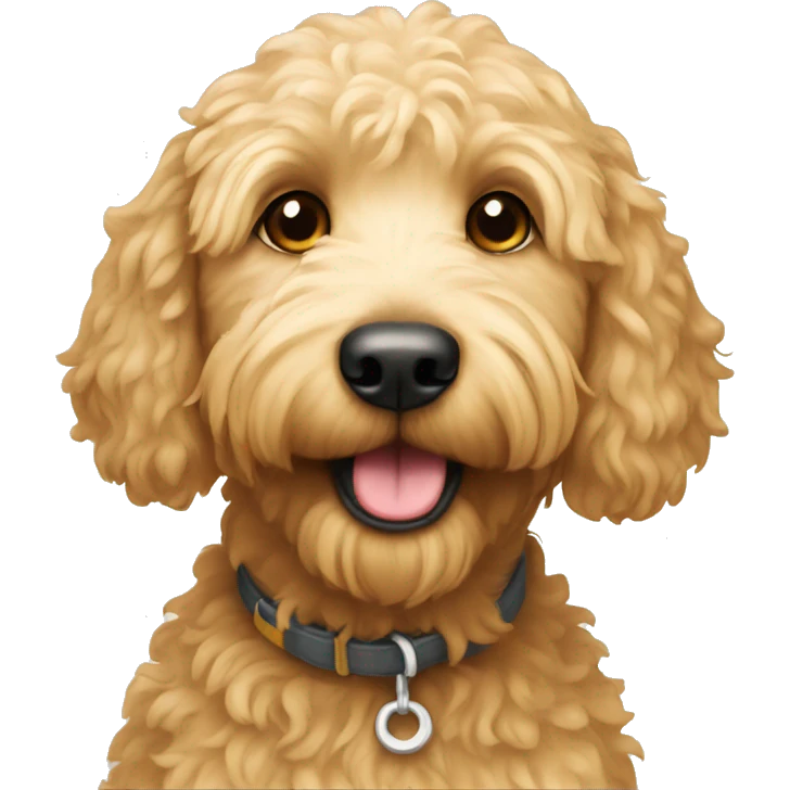 golden doodle  emoji
