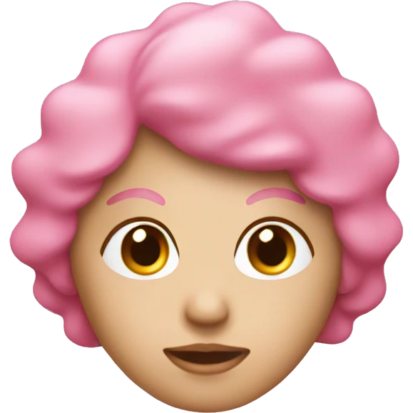 pink star no face light pink emoji