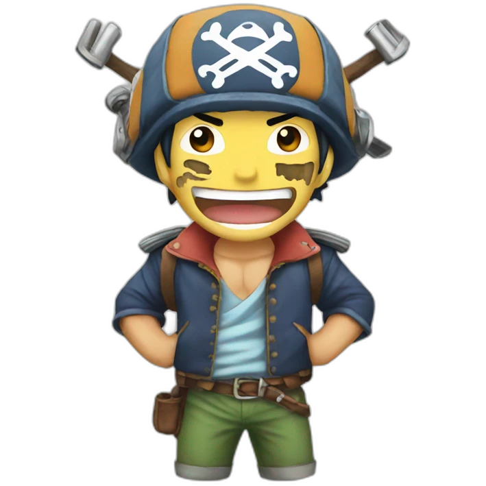 Chopper one piece emoji