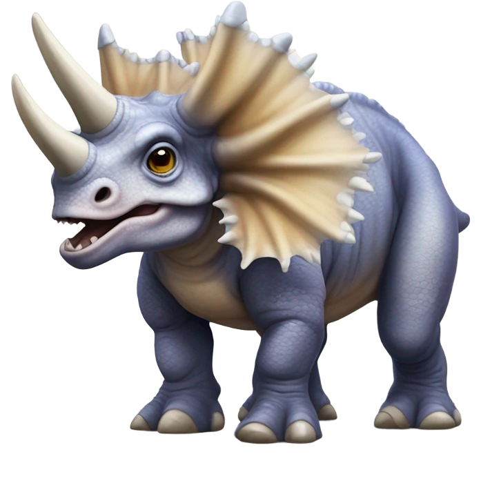 triceratops emoji