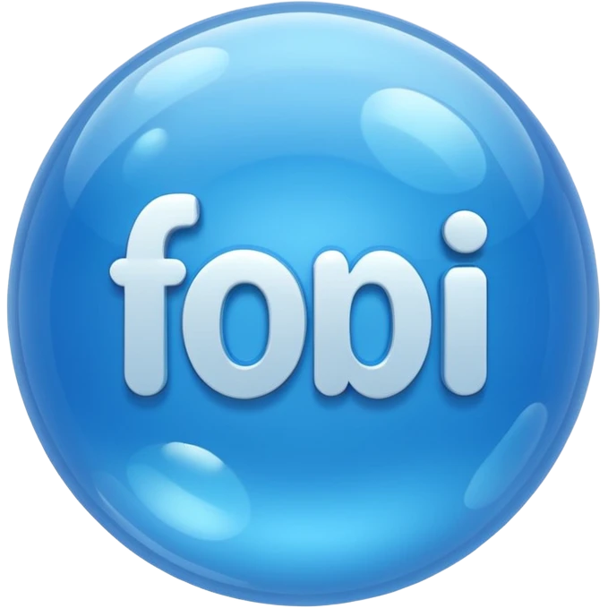Large bubble text NF emoji