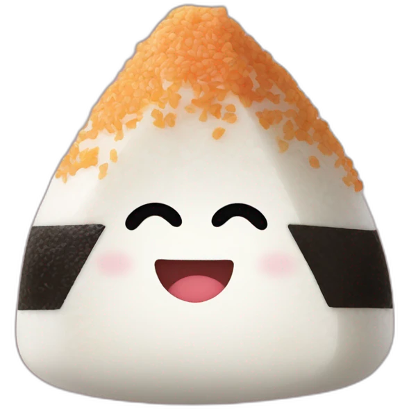 onigiri kawai emoji