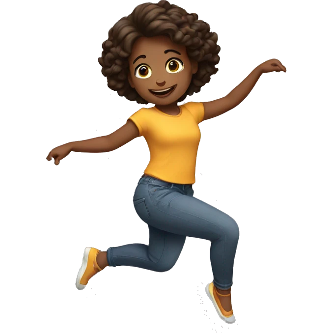 Girl dancing  emoji