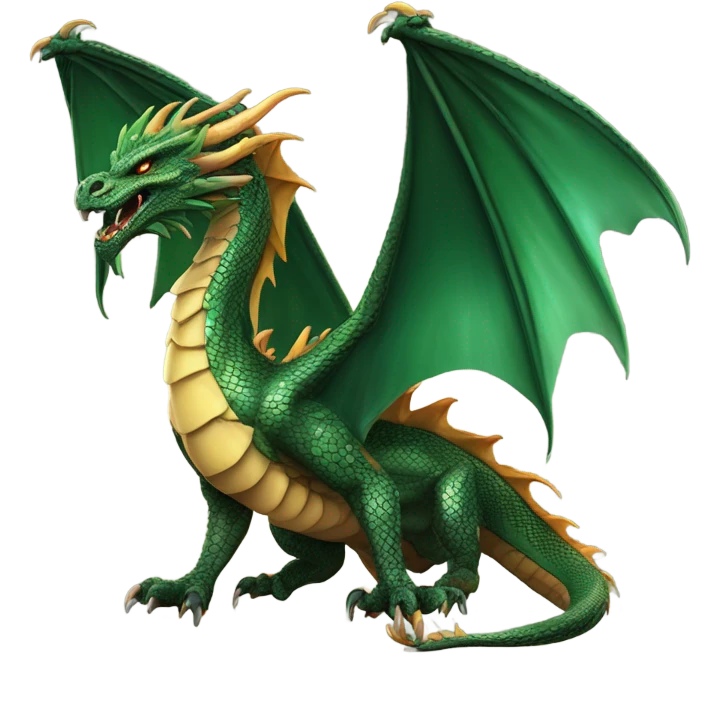 Occidental dragón  emoji