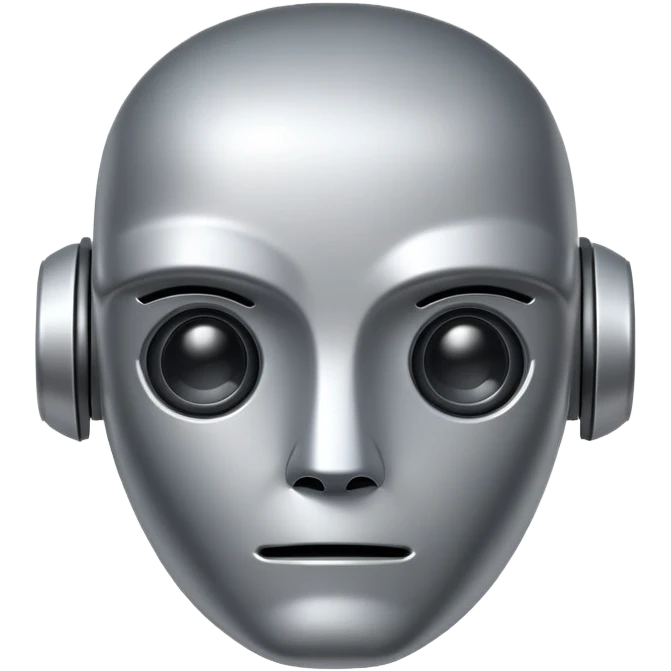 sad robot face emoji