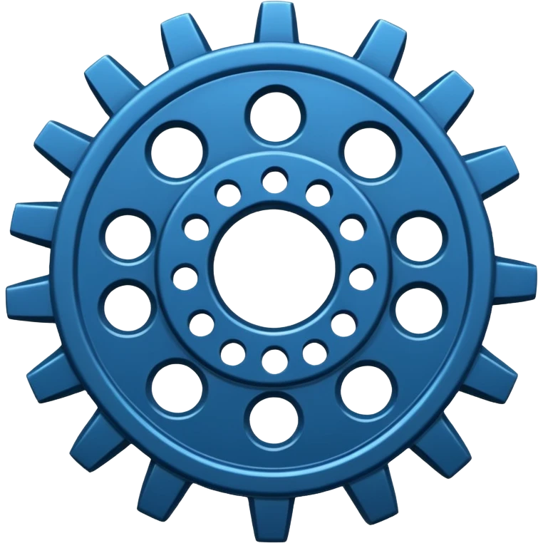 cogwheel emoji