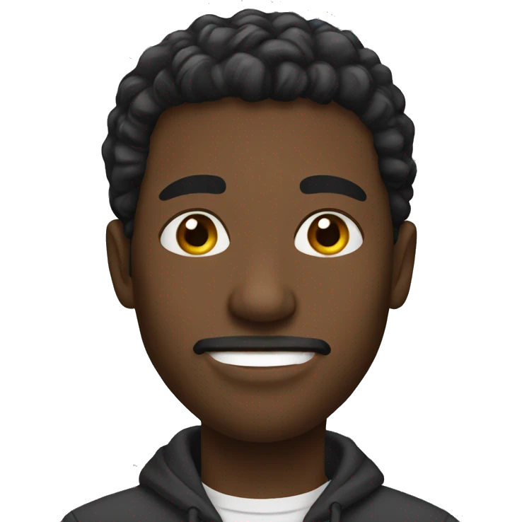 Black man emoji