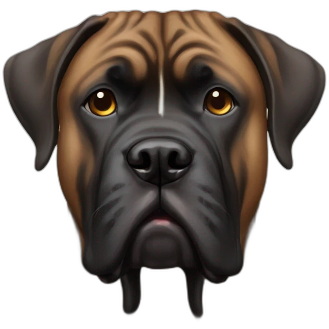 brindle bull mastiff emoji