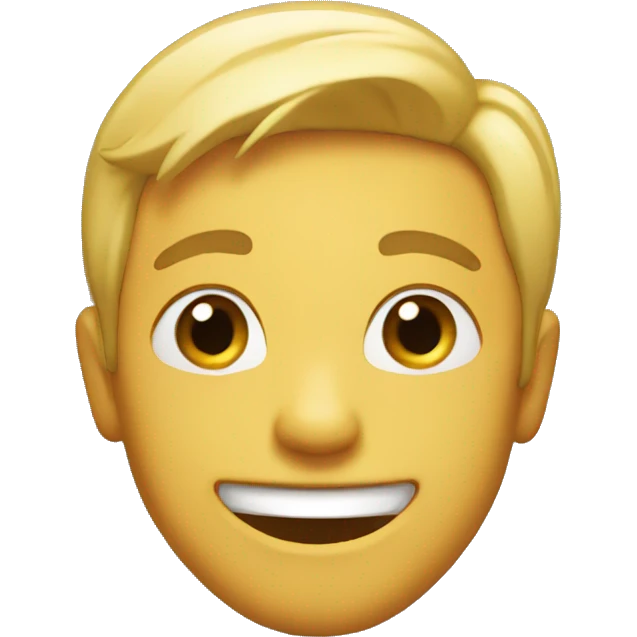 Super happy emoji
