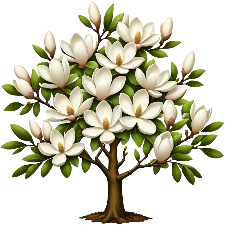 Magnolia tree  emoji