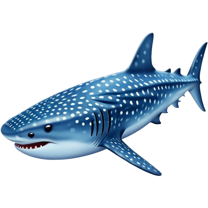 Whale shark emoji