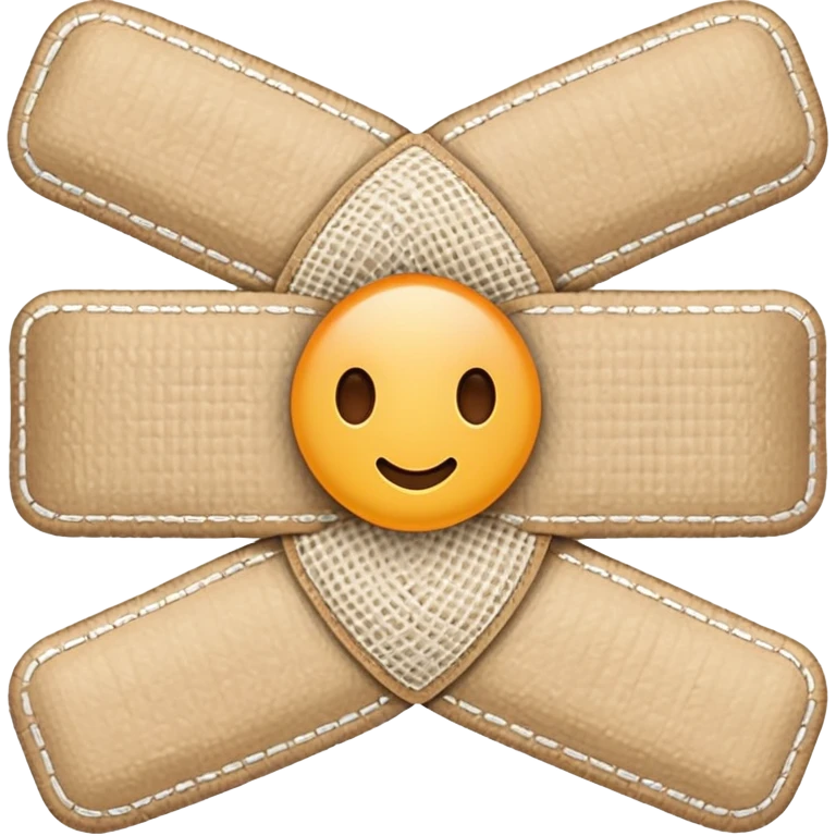 Standard adhesive bandage urgo emoji