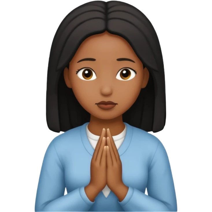 👩🏽🙏🏽 emoji