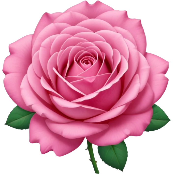 “A Polaroid photo of a pink rose  emoji