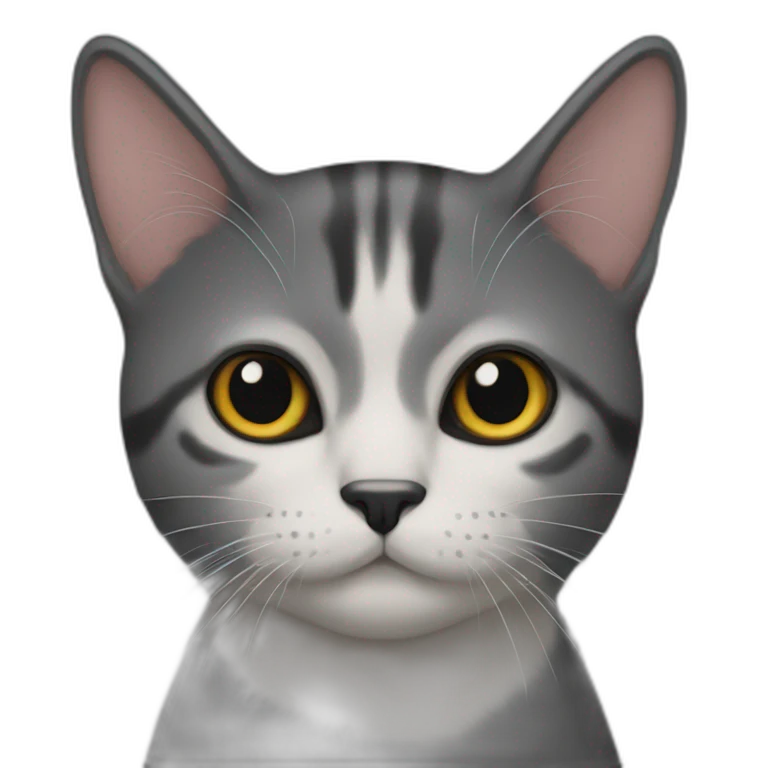 Gato negro emoji