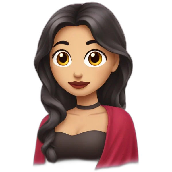 Elena coeur amour bisou emoji