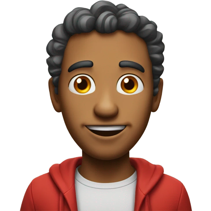 The crimson chin emoji